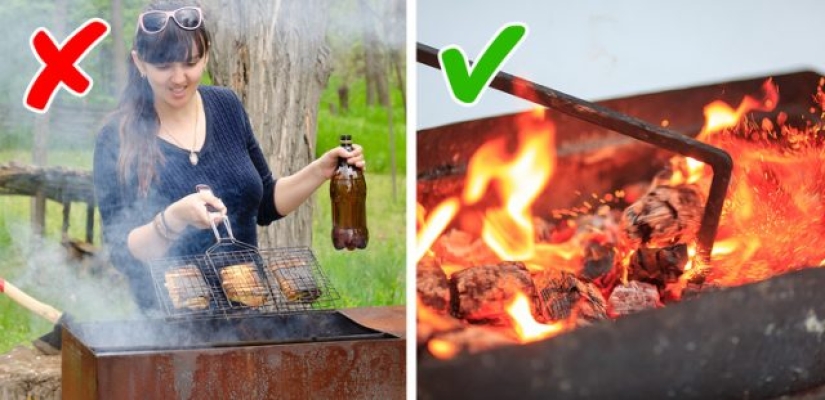 9 errores que cometemos al cocinar barbacoa