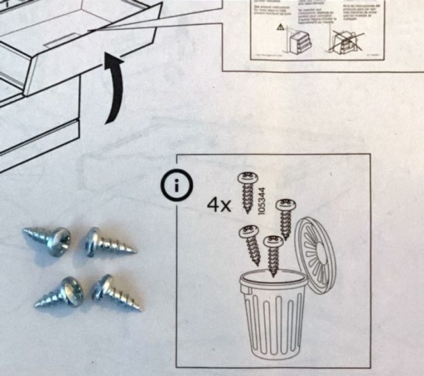 9 instrucciones que son mucho más interesantes que el propio objeto