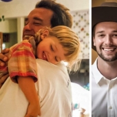 9 papás solteros en Hollywood que interpretan perfectamente sus papeles