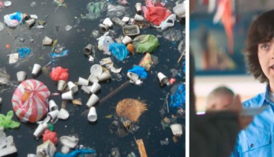 A 23-year-old inventor has figured out how to clean the Pacific Ocean from plastic garbage in 5 years