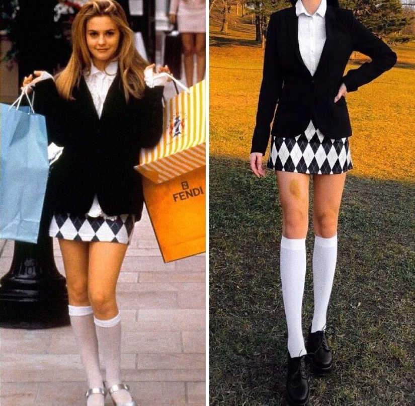 A 23-year-old resident of Hungary recreates the outfits of pop characters