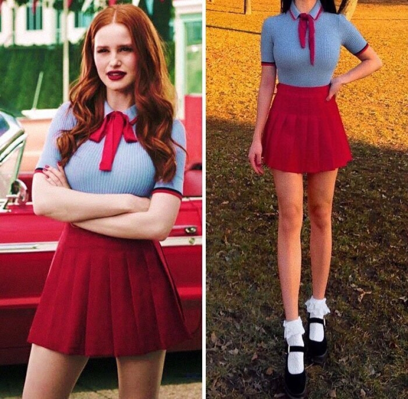 A 23-year-old resident of Hungary recreates the outfits of pop characters