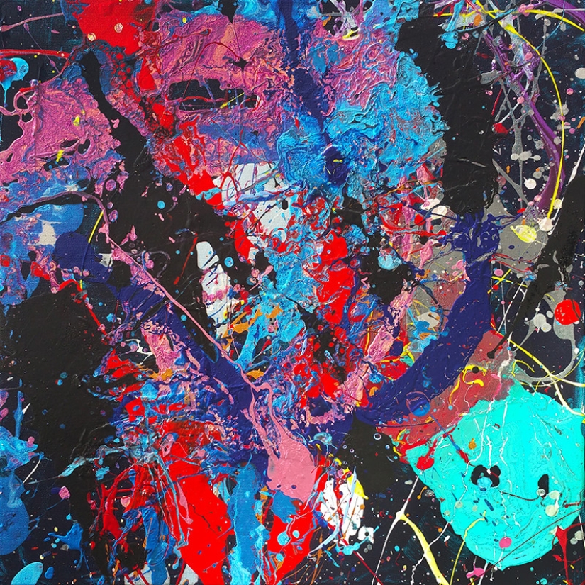 A 4-year-old prodigy from India paints paintings that sell for thousands of dollars