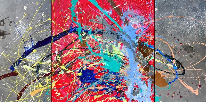 A 4-year-old prodigy from India paints paintings that sell for thousands of dollars