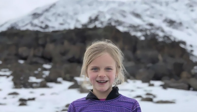A 7-year-old girl became the youngest conqueror of Kilimanjaro in honor of her late father