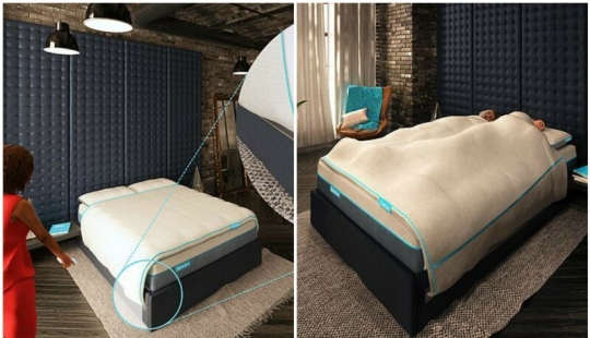 A British firm has come up with a blanket that cannot be pulled over