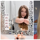 A British woman who had all her limbs amputated conducts makeup workshops