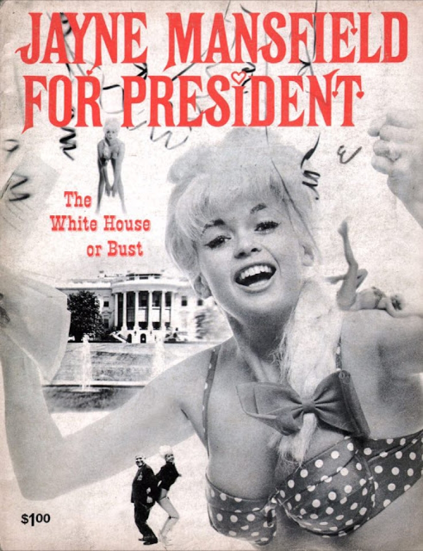 A buxom sex bomb for president! The PR stunt that conquered America A buxom sex bomb for president! The PR stunt that conquered America