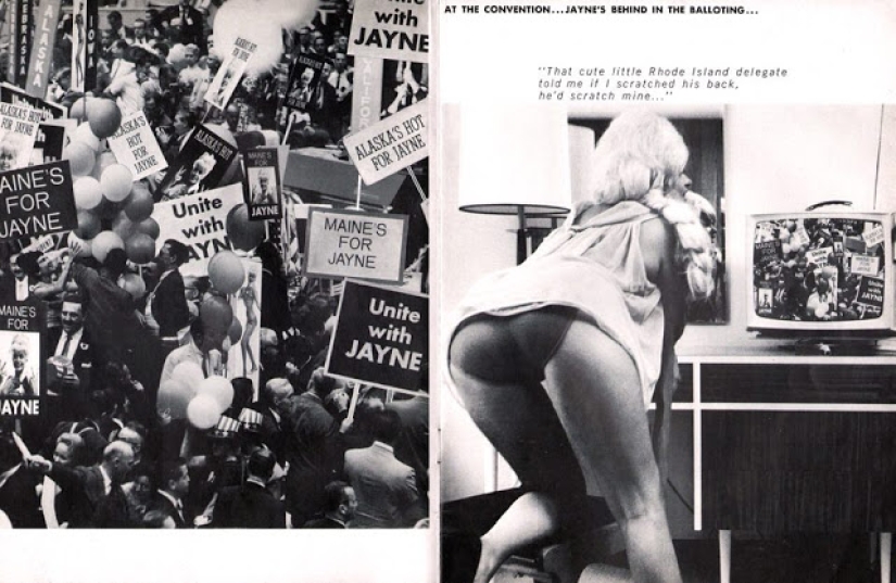 A buxom sex bomb for president! The PR stunt that conquered America A buxom sex bomb for president! The PR stunt that conquered America