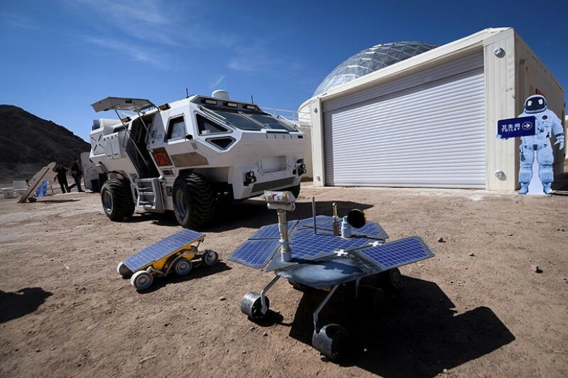 A Chinese company has created a simulation of Mars in the Gobi Desert