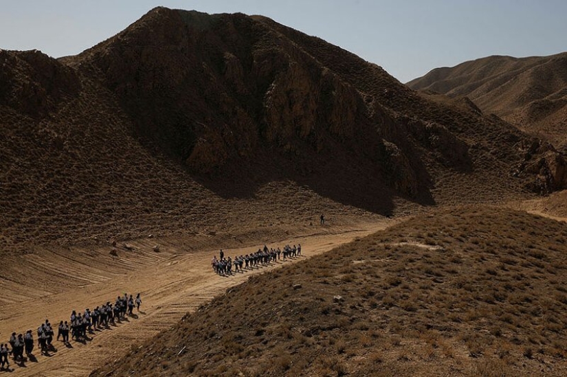 A Chinese company has created a simulation of Mars in the Gobi Desert