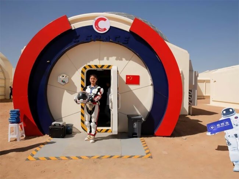 A Chinese company has created a simulation of Mars in the Gobi Desert