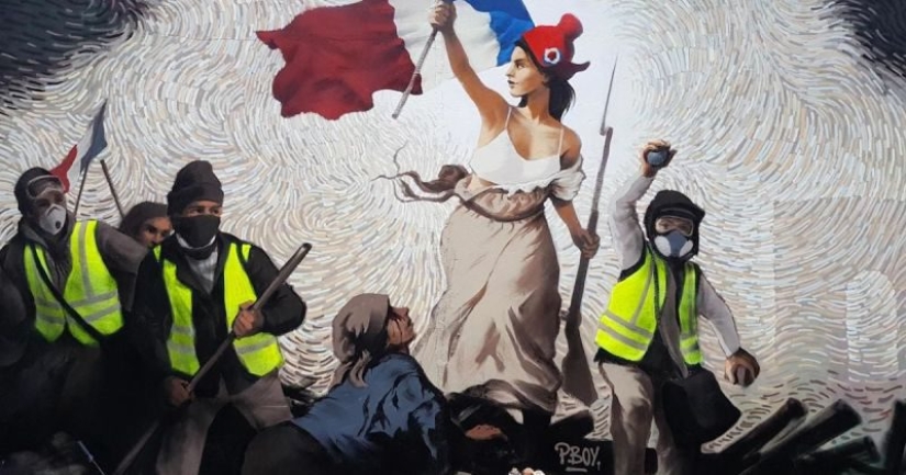 A French artist has encrypted a thousand-dollar riddle in the wall