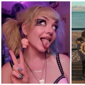 A goth mother is a princess for children: a British woman faced trolling because of her style A goth mother is a princess for children: a British woman faced trolling because of her style