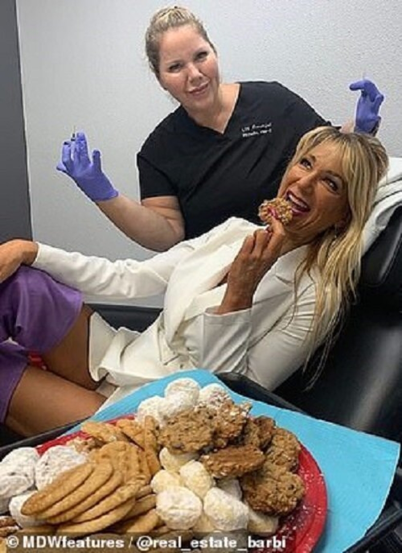A grandmother from Las Vegas pumped her body and became an Internet model to get revenge on her ex