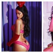 A hot novelty from a sexy megastar: Rihanna presented her own line of underwear