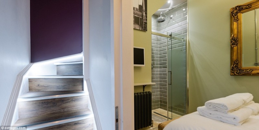A hotel, after a night in which you will dream for a long time about the whistle of a locomotive