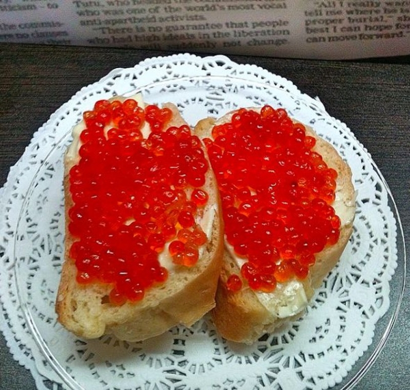 A los franceses se les mostraron fotos de comida "francesa" de Instagram ruso A los franceses se les mostraron fotos de comida "francesa" de Instagram ruso