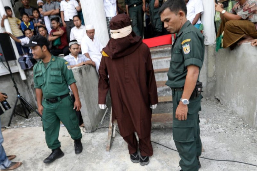 A loving legislator was beaten with a stick in accordance with his own law