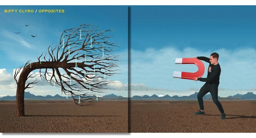 A music lover from Volgograd adds himself to the covers of music albums A music lover from Volgograd adds himself to the covers of music albums