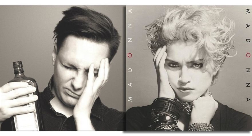 A music lover from Volgograd adds himself to the covers of music albums A music lover from Volgograd adds himself to the covers of music albums