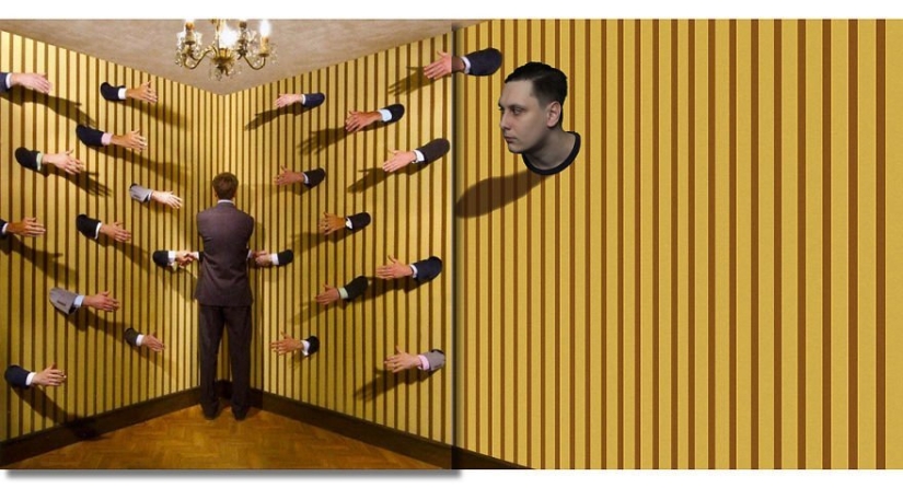 A music lover from Volgograd adds himself to the covers of music albums A music lover from Volgograd adds himself to the covers of music albums