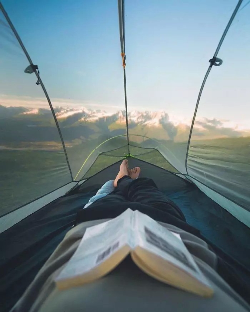 A new trend of wild tourism – tents with transparent walls A new trend of wild tourism – tents with transparent walls