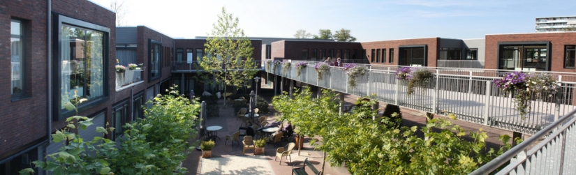 A normal-looking Dutch village in which everyone suffers from dementia A normal-looking Dutch village in which everyone suffers from dementia