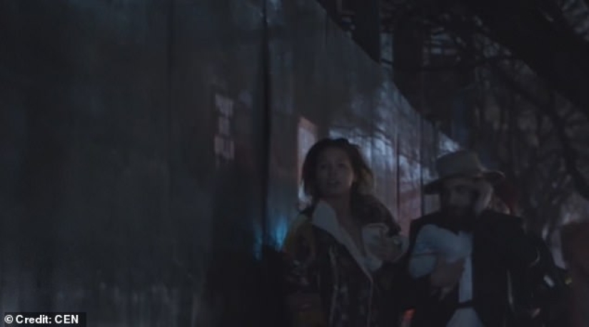 A Playboy model was expelled from an Orthodox Jewish neighborhood in New York for walking naked A Playboy model was expelled from an Orthodox Jewish neighborhood in New York for walking naked