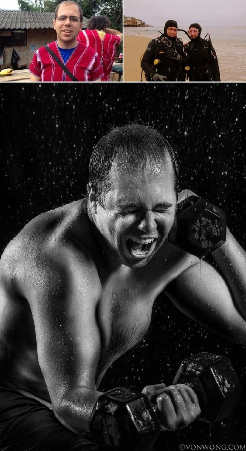 A real photographer will easily make a world champion out of a housewife