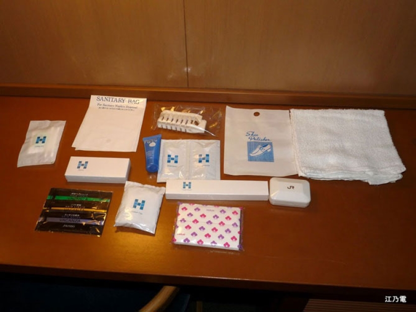 A reserved seat on the Japanese Sunrise Izumo night train