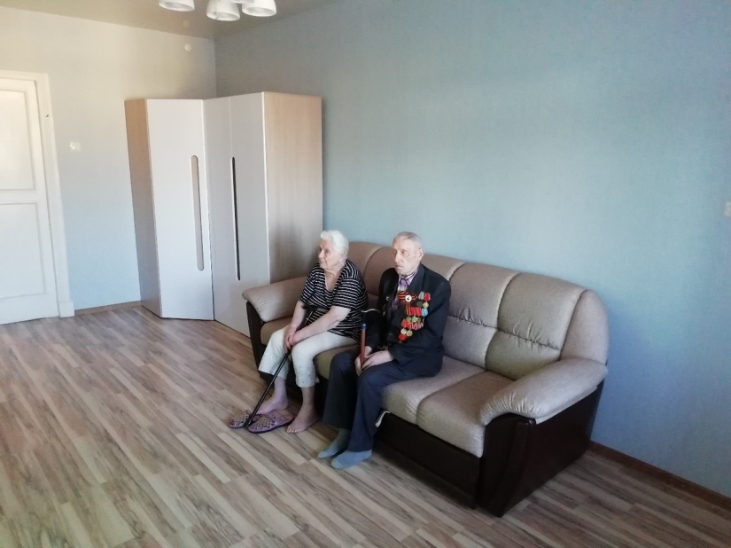 A resident of Yekaterinburg made repairs to a WWII veteran at his own expense
