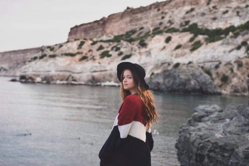 A schoolgirl from Russia has been hitchhiking since she was 14 and has already visited more than 20 countries