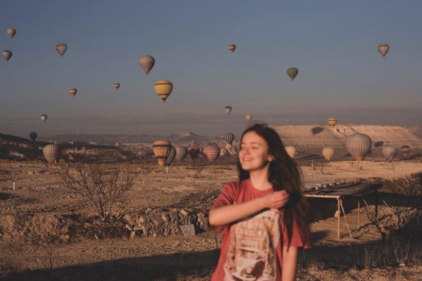 A schoolgirl from Russia has been hitchhiking since she was 14 and has already visited more than 20 countries