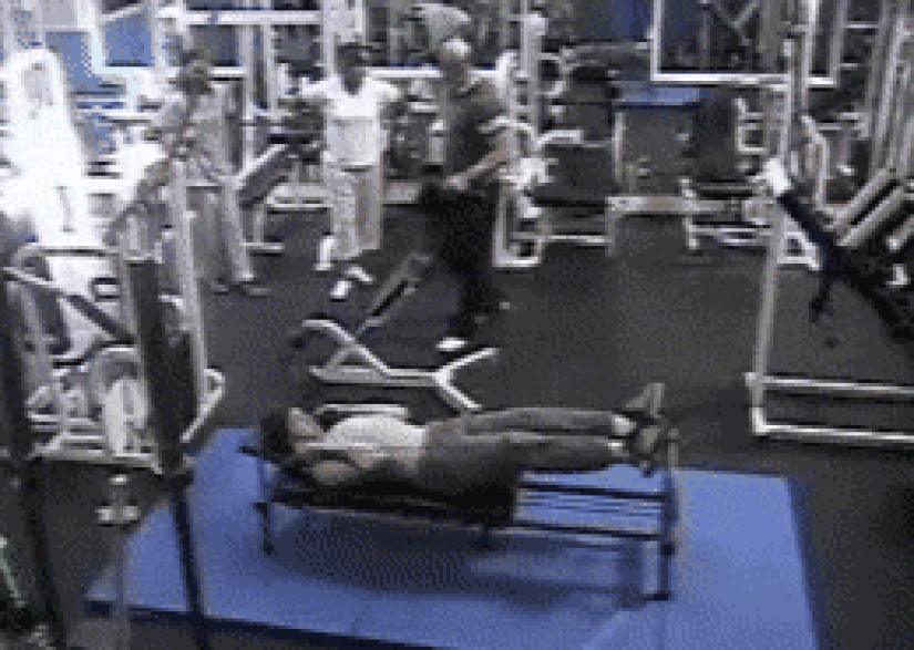 A selection of epic failures during training