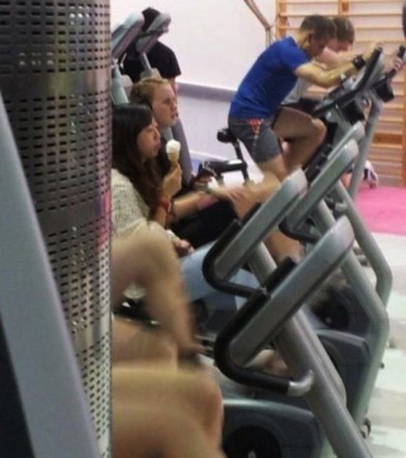 A selection of epic failures during training
