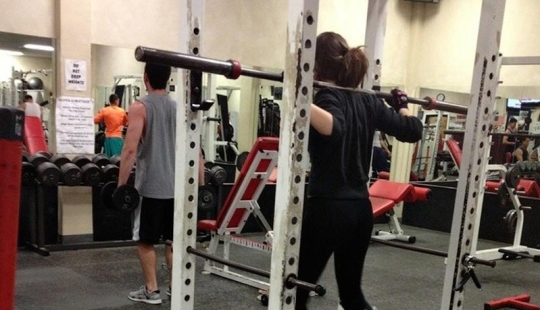 A selection of epic failures during training