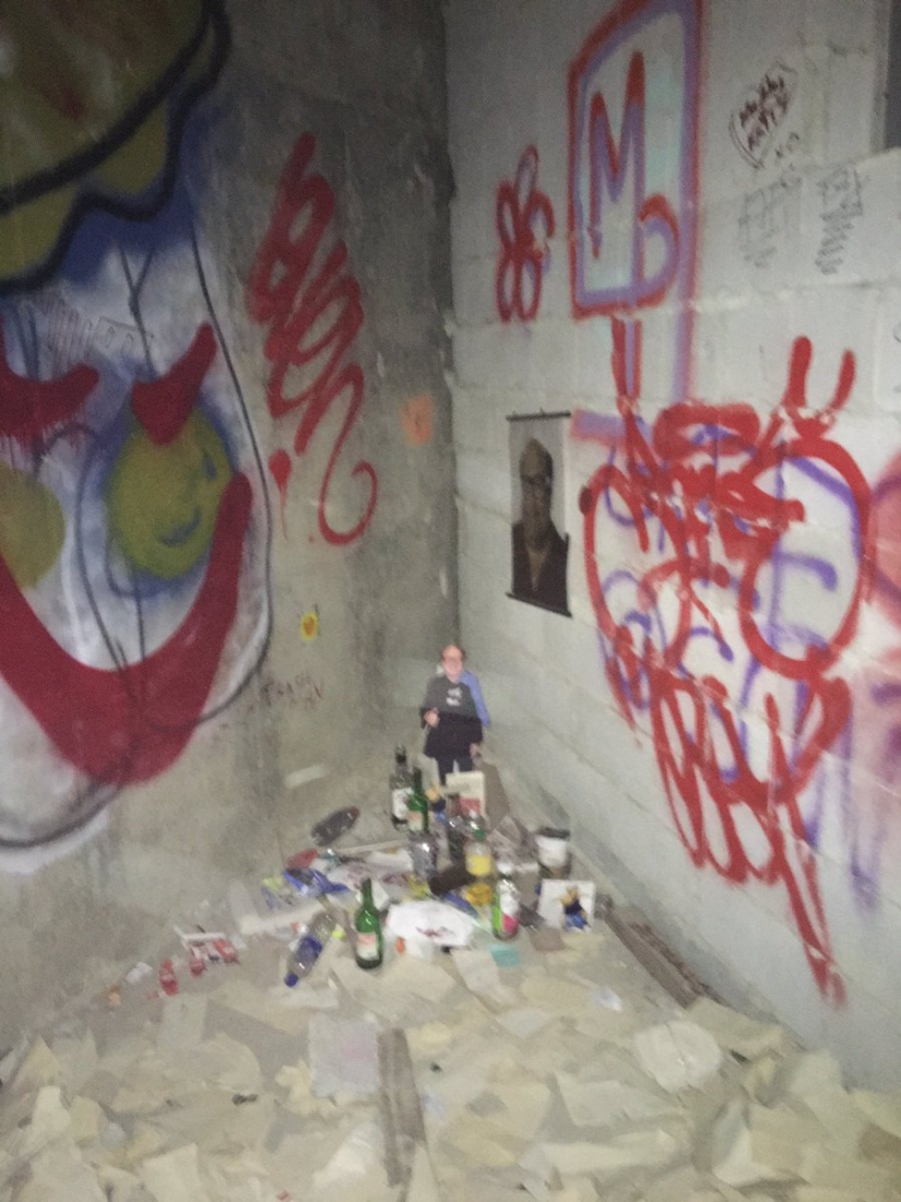 A student from New York found the secret room of the cult of Danny DeVito in his college