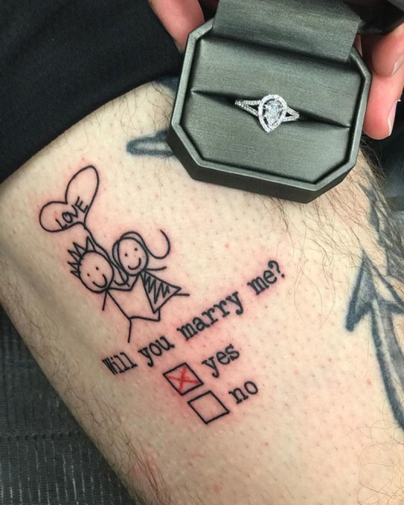 A todos les gustarían esos hombres: las propuestas de matrimonio más originales para 2017