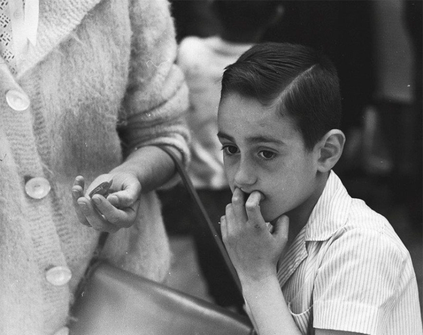 A tourist bought an envelope at a flea market, where he found negatives from an unknown genius