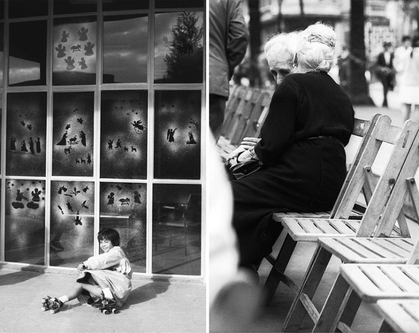 A tourist bought an envelope at a flea market, where he found negatives from an unknown genius