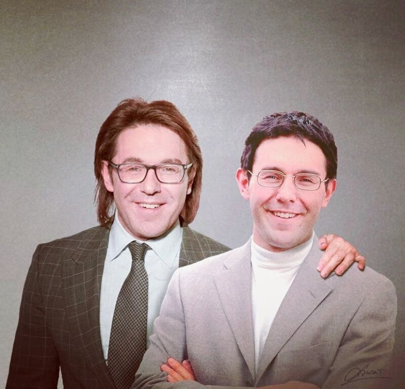 "A través del tiempo": 30 celebridades rusas posando con versiones jóvenes de sí mismas "A través del tiempo": 30 celebridades rusas posando con versiones jóvenes de sí mismas