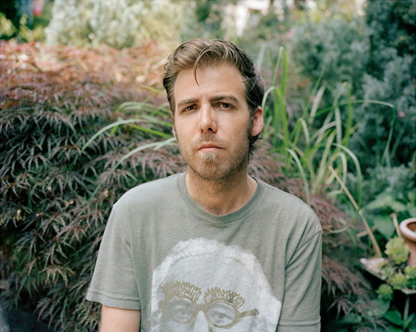 A woman told about her husband's depression in a series of poignant photos