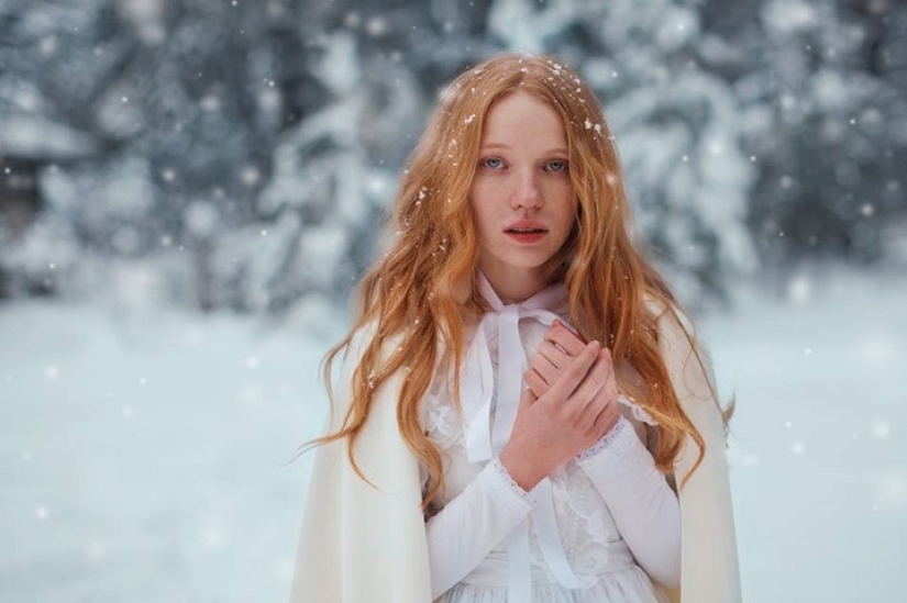 A world where beauty and wild animals live in harmony A world where beauty and wild animals live in harmony