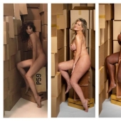 Abajo todos los complejos! Tres mujeres de 50 años fotografiadas desnudas como la supermodelo Helena Christensen