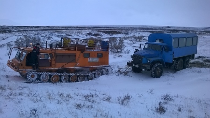 About real SUVs in the conditions of Chukotka