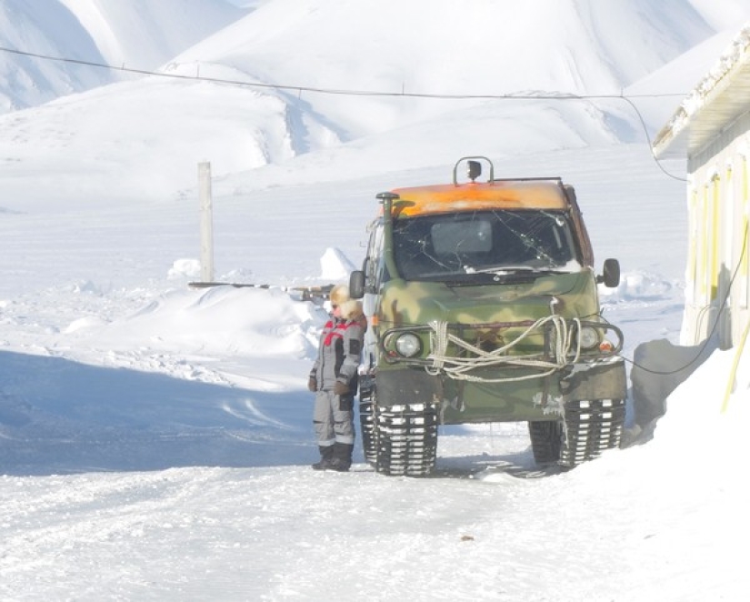 About real SUVs in the conditions of Chukotka