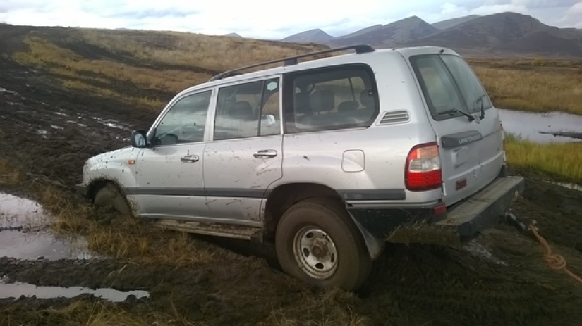 About real SUVs in the conditions of Chukotka