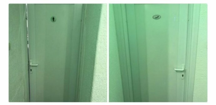 Absurd women's and men's products on the shelves Absurd women's and men's products on the shelves