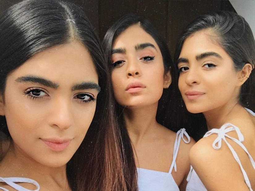 Adorable triplets from London